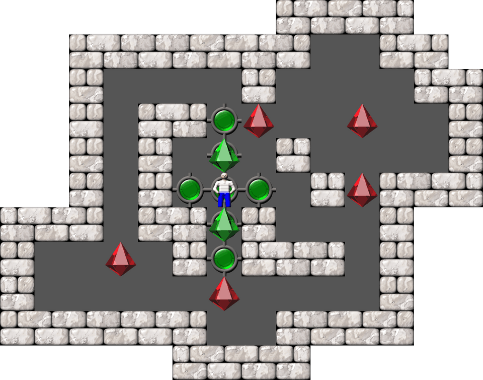 Sokoban Kevin 08 level 64